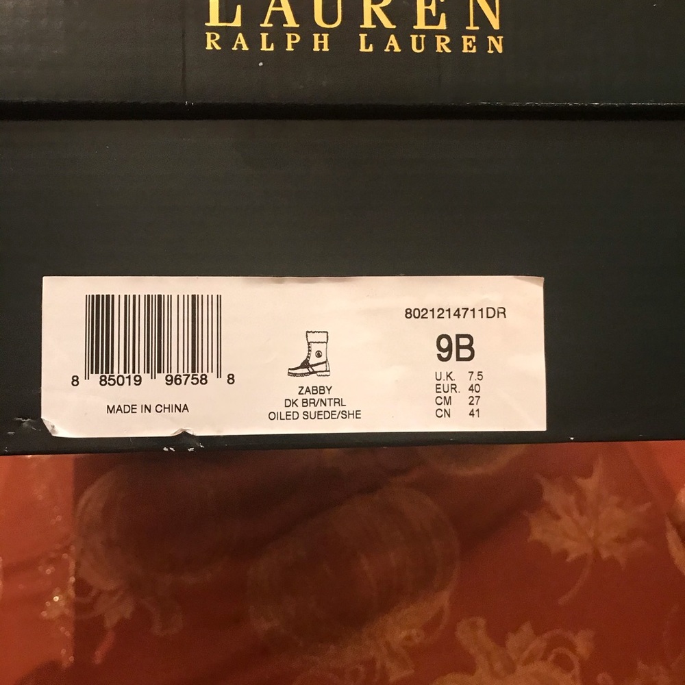 Brand new Ralph Lauren Boots